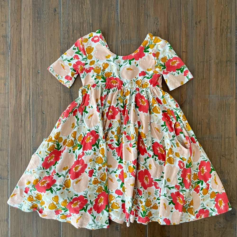 Remi Girl Floral Twirl Dress size 6